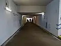 podchod pro přístup ke 2. nástupišti a do místní části Pod Tratí