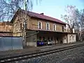stanice Praha-Hlubočepy (původní), dnes již dvoukolejná výhybna