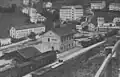 Nádraží v Jáchymově kolem roku 1912