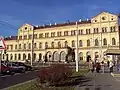 Staniční budova v současnosti