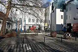 Nádvoří v roce 2019, Museum Kampa