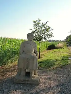 Socha franckého kupce Sáma