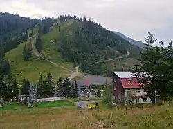 Sedlo Čertovica od západu