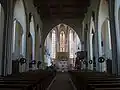 Loď kostela sv. Salvátora, Nördlingen, Německo