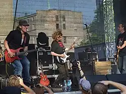 Skupina na koncertu ve Vratislavi v roce 2007
