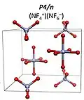 NF + 4 NF - 6  P4/n struktura