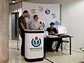 Stánek Wikimedia Česká republika; NGO market 2011