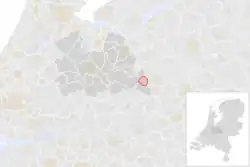Veenendaal na mapě
