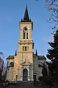 evangelický kostel v Novém Městě na Moravě