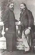 Ogarjov a Gerzen v roce 1861