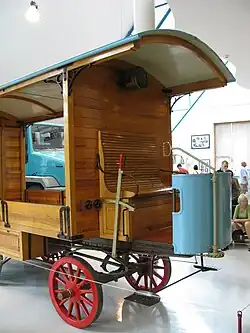 První nákladní automobil vyrobený v Kopřivnici (replika z roku 1979)