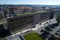 budova NZM Praha a její střešní terasa