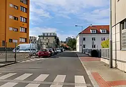 ulice Na Vackově