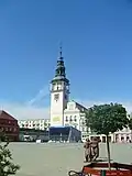 Umístění díla na náměstí