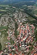 Centrum města Nabburg