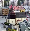 Pohled od severu ze zámeckého vrchu