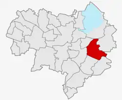 Nadelwitz na mapě