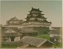 Nagoja, albuminový papír, před 1880