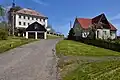 Silnice pod kostelem