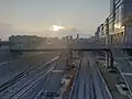 Výstavba stanice Nanterre-La Folie