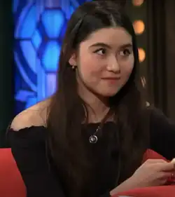 Naomi Adachi v Show Jana Krause v lednu 2019
