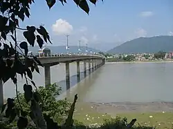 Most Narayani v Narayangarh, Chitwan, Nepál