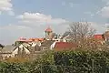Věž kostela svatého Jiljí