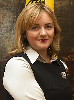 Natalia Ghermanová (8. listopadu 2012)