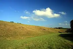 Pohled na stráň od západu