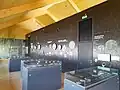 Interiér návštěvnického centra