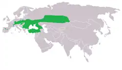 Areál rozšíření