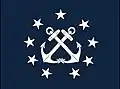Panamská lodní vlajka (Naval Jack) Poměr stran: 3:4