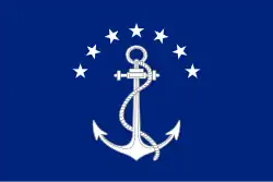Venezuelská lodní vlajka (Naval Jack) Poměr stran: 2:3