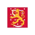 Finská lodní vlajka (Naval Jack) Poměr stran: 1:1