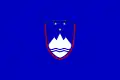 Slovinská lodní vlajka (Naval Jack) (1995–1996) Poměr stran: 1:2