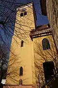Věž kostela