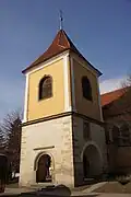 Zvonice u kostela