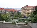 Pavilony 5 (Chirurgická klinika) a 3 (oční, neurologie, urologie, ORL)