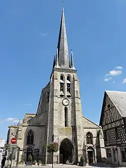 Kostel od západu