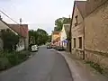 Pohled ke křižovatce