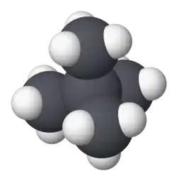 kalotový model molekuly