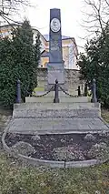 Neplachovice, pomník Pavla Křížkovského 01.jpg