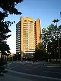 nová radnice, dokončená v roce 1978