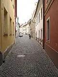 Neumannova ulice v Prachaticích – celkový pohled