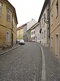 Neumannova ulice v Prachaticích – celkový pohled