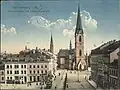 Náměstí okolo roku 1880