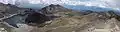 Kráter Nevado de Toluca z vrcholu kaldery