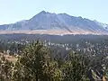 Pohled na Nevado de Toluca