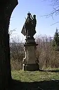 Socha na zámku