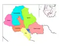 Departmenty provincie Ngounié
